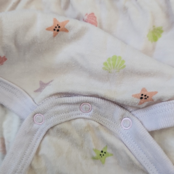 Beach Days Seastar And Seashell Romper - Picture 4 of 5